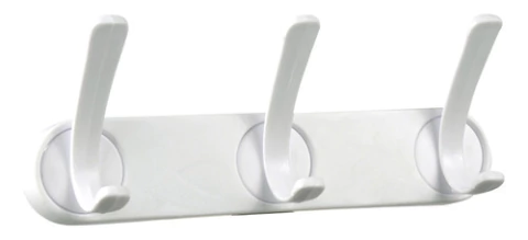 Perchero Para Pared Triple Ganchos Perchas Ropa Pack X5 Unid