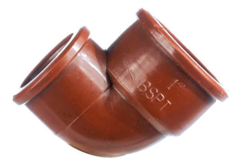 Codo De Polipropileno H-h 1 Pulgada Para Agua Pack X10 Unid