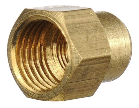 Cupla De Reduccion De Bronce De 3/8 Hembra A 1/8 Hembra