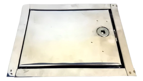 Tapa Puerta Llave De Paso Acero Inoxidable 15x20