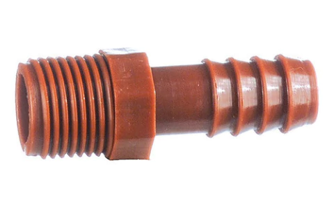 Espiga Rosca Macho Para Toma Manguera De 1 Pulgada Pack X10 Color Negro /600/40 (pack X10 Unidades)