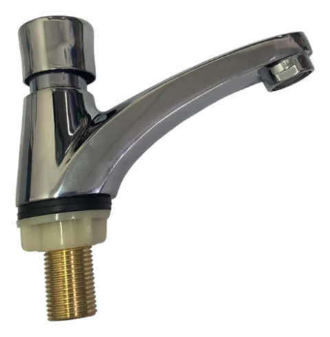 Canilla Grifería Lavatorio Baño Temporizada Pressmatic Metal