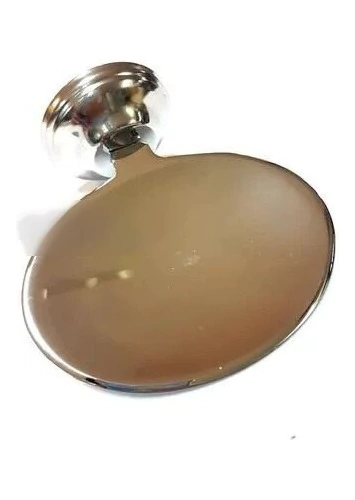 Jabonera Repuesto Accesorio Metalico Bronce Cromado Baño