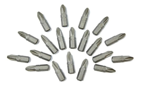 Puntas Ph 2 X 25 Mm En Blister 20 Unidades