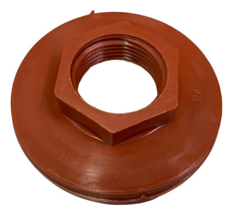 Brida Para Conexion Tanque 1 Pulgada Polipropileno Pack X10