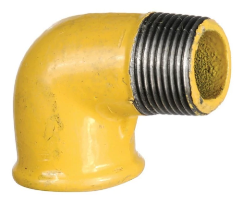 Codo Macho Hembra 1 Pulgada X 90° Aprobado Gas Latyn