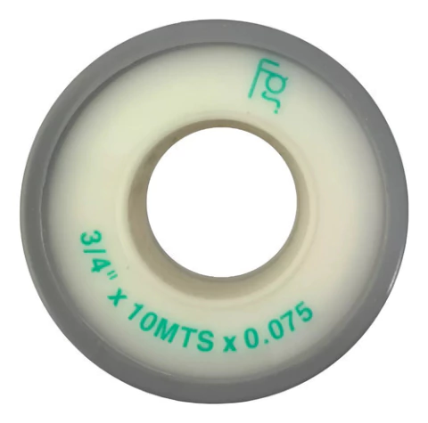 Cinta De Teflon 3/4 Pulgadas X 10 Metros