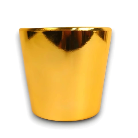 Vaso Dourado Luxo 10cm