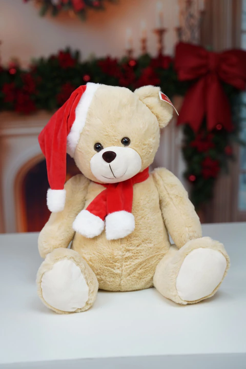 Urso Bege Natal 40cm