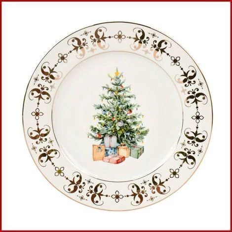 Prato Raso c/ Árvore e Presentes 19cm