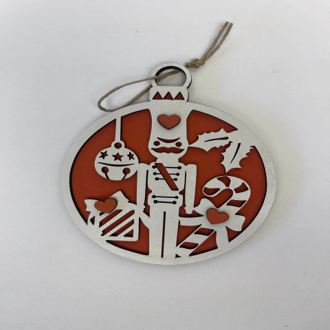 Placa Soldado Quebra Nozes 16cm