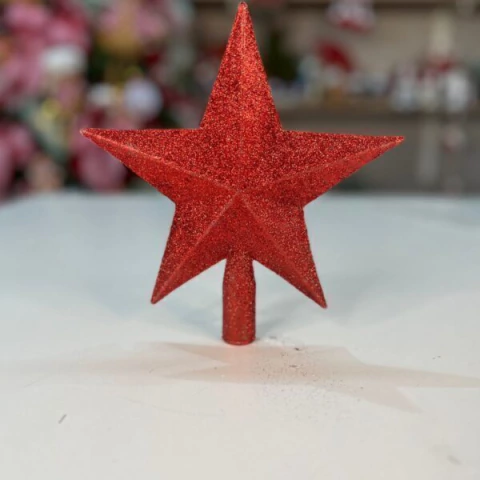 Estrela vermelha 20cm