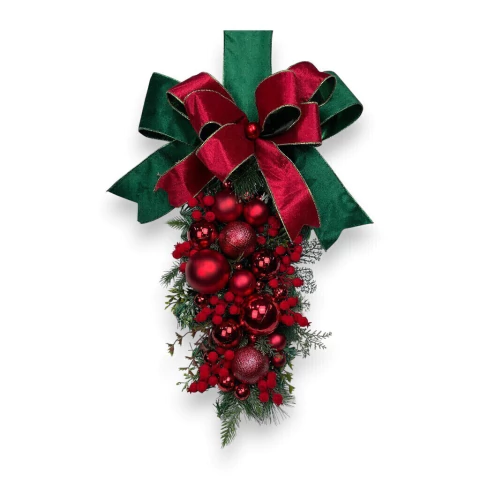 Escapulário de Bolas Vermelhas 220cm