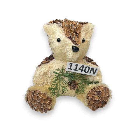 Urso Rústico Sentado