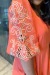 Vestido mídi mangas bufantes bordadas Laís - loja online