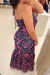 Vestido lastex em crepe tomara que caia Natália na internet