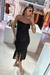 Imagem do Vestido Tricot tomara que caia com Franja