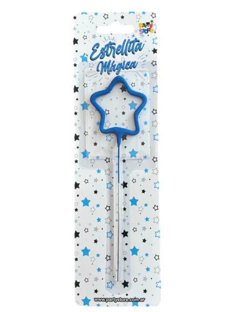 Vela Chispita Estrella Azul - comprar online
