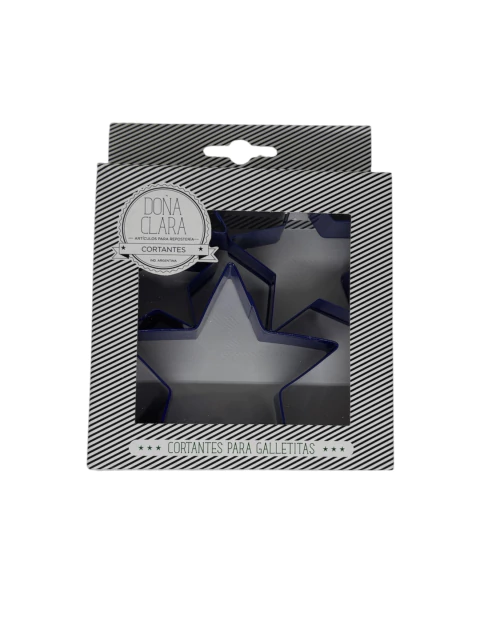 Cortante Juego Estrellas x4 - Doña Clara - comprar online