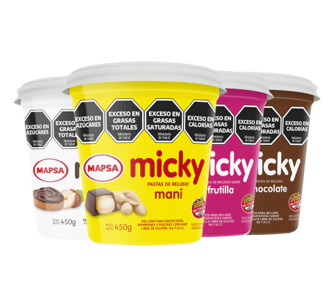Micky - Pastas untables para relleno MAPSA - comprar online