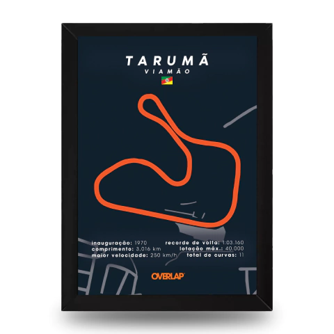 Quadro LapLine Tarumã 3D - comprar online