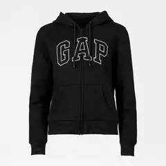 Hoodie Zip up GAP 100% Original - Negro - ⭐⭐⭐⭐⭐ (65) - comprar online