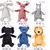 Brinquedo Animal Squeaky