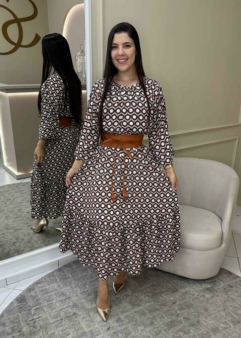 Vestido Mira - Estampado