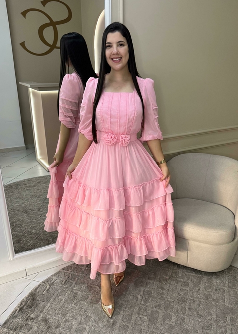 Vestido Samara - Rosa - comprar online