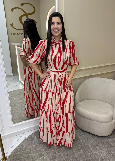 Vestido Deise - Estampado