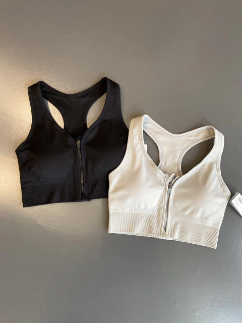 Top push up cierre basico (000338)