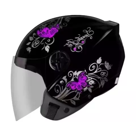 CAPACETE EBF SPARK JET BORBOLETA