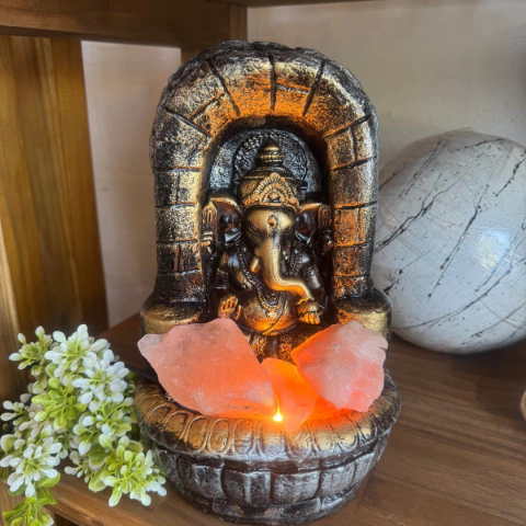Lámpara de Sal Ganesha 30cm
