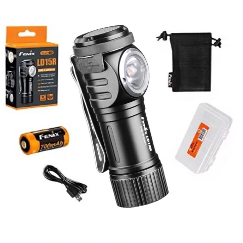 Fenix Linterna Ld15r Negra 500 Lumen