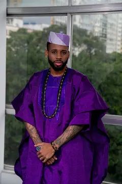Conjunto 3 peças Agbada - Kuavi