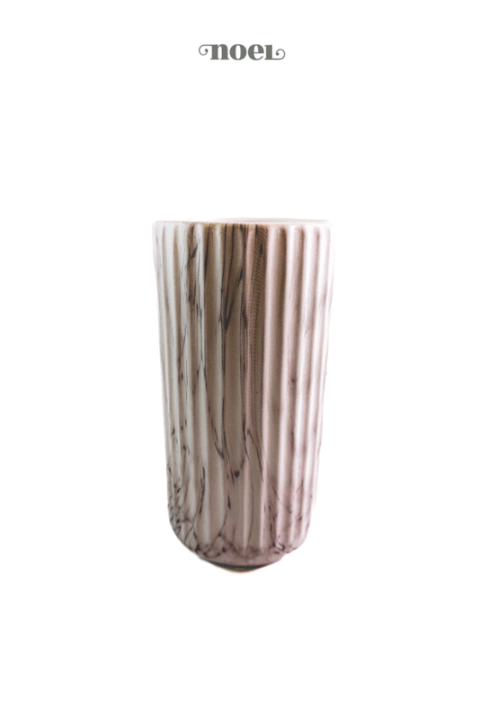 Vaso decorativo marmorizado - 23cm c/1