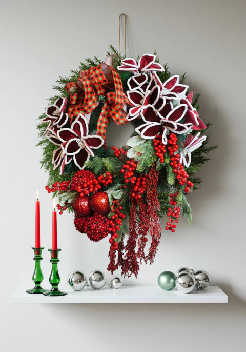 Kit Guirlanda Faça Você Mesmo Disney Color Poá - 60cm