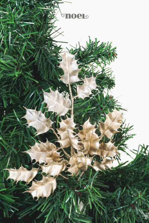 Galho natalino prata/dourado - 35cm c/1 - comprar online