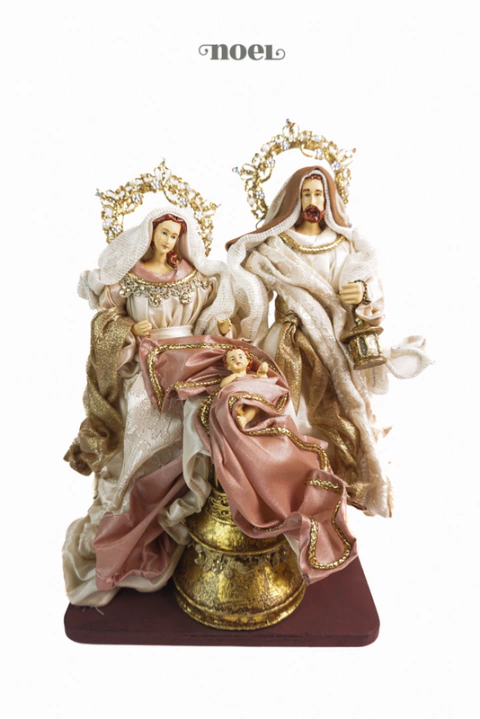 Sagrada familia off-white/rosé - 30cm