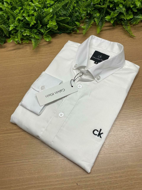 CAMISA MANGA LONGA CALVIN KLEIN ORIGINAL - comprar online