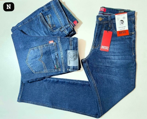 CALÇA JEANS DIESEL MASCULINO 98% ALGODÃO 2% ELASTANO SLIM FIT - comprar online
