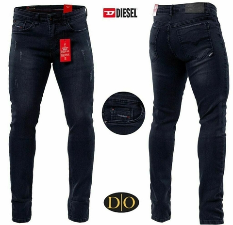 CALÇA JEANS DIESEL MASCULINO 98% ALGODÃO 2% ELASTANO SLIM FIT - comprar online