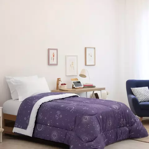 Juego de sabanas Jean Cartier 1 1/2 plaza Juvenil Soft Astros - comprar online