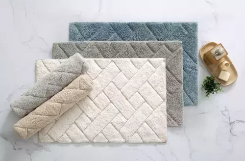 Alfombra de baño Jean Cartier 60 x 40 cm. "Brick" Arena Suave - comprar online