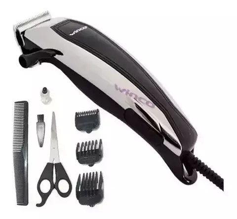 Maquina De Cortar Pelo Barba Patilla Cortadora Winco W3000 C - comprar online