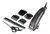Maquina De Cortar Pelo Barba Patilla Cortadora Winco W617 Negro/plata 220v - comprar online
