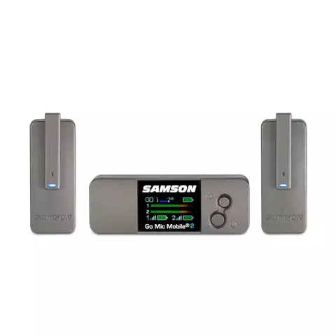 Sistema De Microfonos Inalambricos P/ Celulares Samson Gmm2