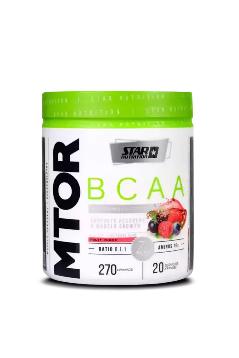 Mtor Bcaa 270 Gr Formula Mejorada Star Nutrition Sabor Punch Fruit Frutos Rojos - comprar online