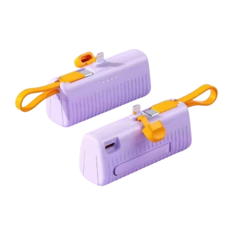 Cargador portátil mini Lila