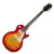 Guitarra electrica Cherry Burst EPIPHONE LP OUT FIT FC 1960 + Estuche - Atmos